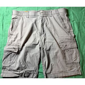 Mens Wear First Gray Cargo Shorts 38